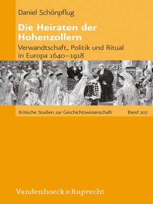 cover image of Die Heiraten der Hohenzollern